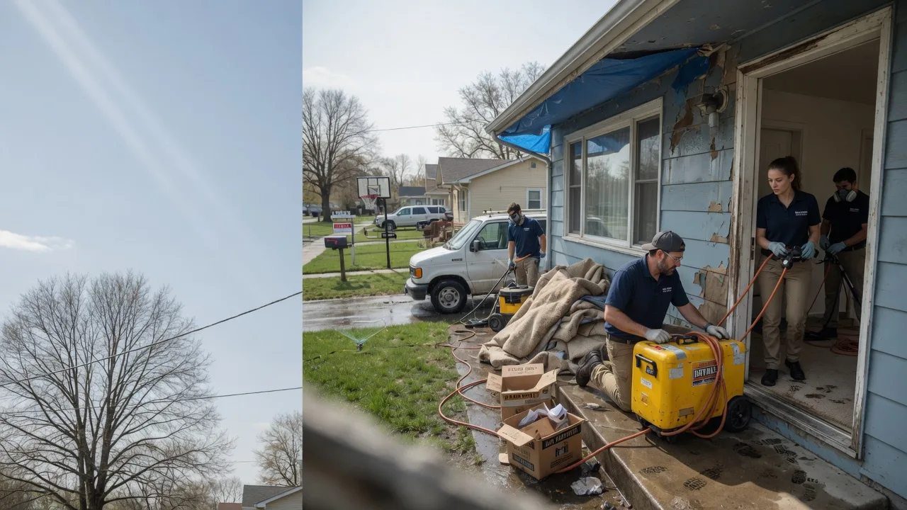 Basement Flood Cleanup in Northville, SD near me